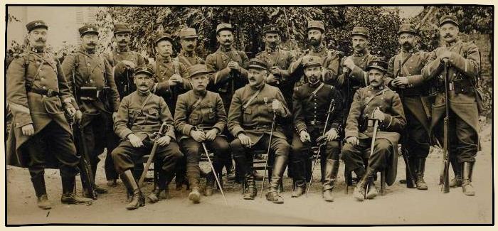 les officiers de la guerre 1914-1918